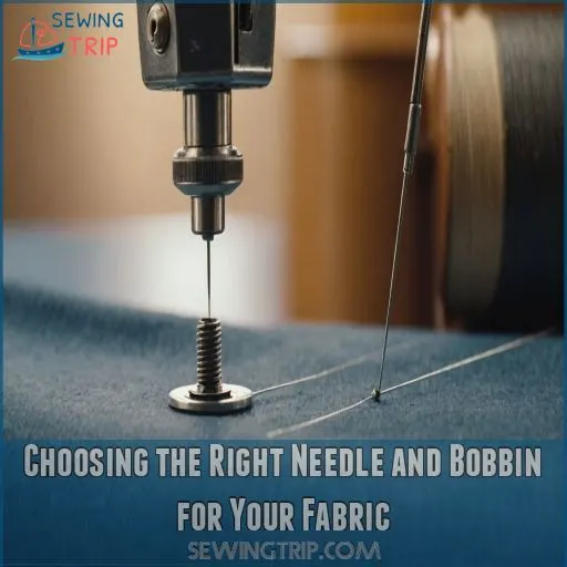 Choosing the Right Needle and Bobbin for Your Fabric