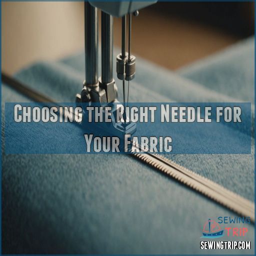 Choosing the Right Needle for Your Fabric Choosing the Right Needle for Your Fabric