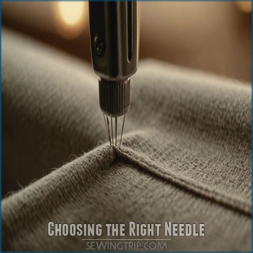 Choosing the Right Needle Choosing the Right Needle