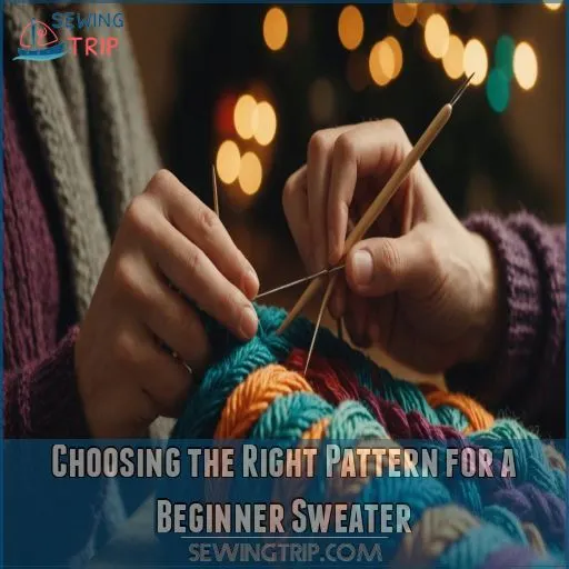 Choosing the Right Pattern for a Beginner Sweater