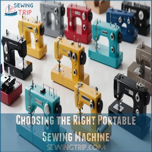 Choosing the Right Portable Sewing Machine