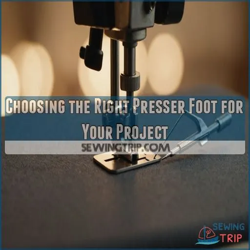 Choosing the Right Presser Foot for Your Project