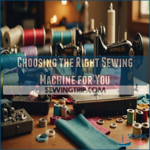 Choosing the Right Sewing Machine for You