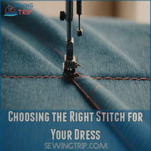 Choosing the Right Stitch for Your Dress Choosing the Right Stitch for Your Dress