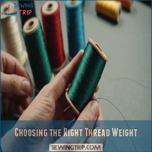 Choosing the Right Thread Weight