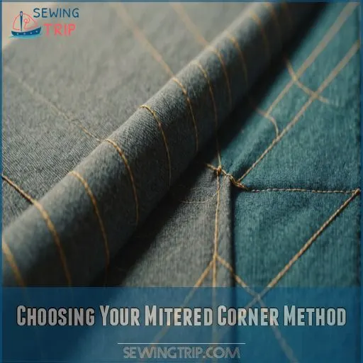 Choosing Your Mitered Corner Method