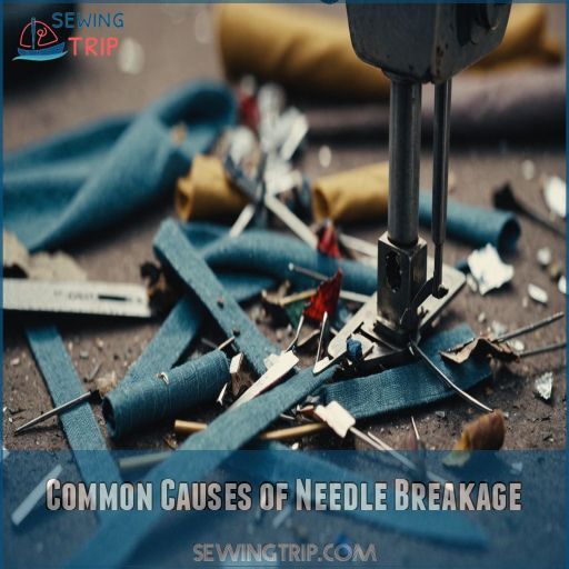 Common Causes of Needle Breakage Common Causes of Needle Breakage