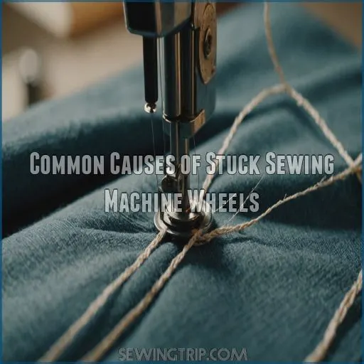 Common Causes of Stuck Sewing Machine Wheels