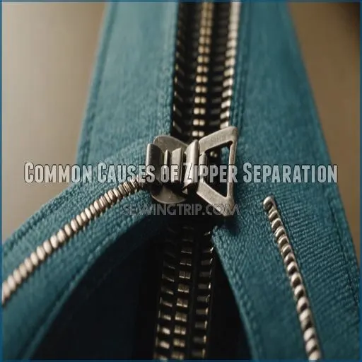 Common Causes of Zipper Separation