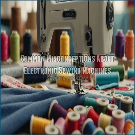 Common Misconceptions About Electronic Sewing Machines