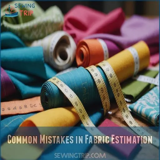 Common Mistakes in Fabric Estimation