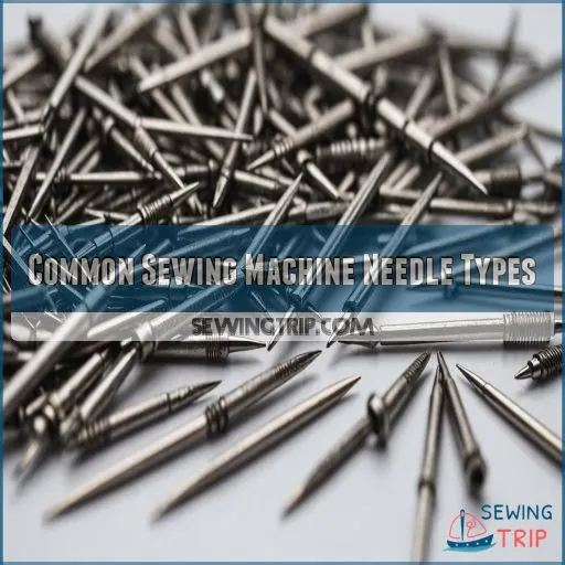 Common Sewing Machine Needle Types