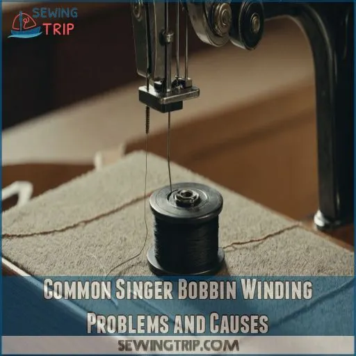 Common Singer Bobbin Winding Problems and Causes