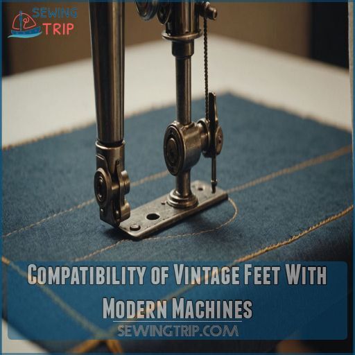 Compatibility of Vintage Feet With Modern Machines Compatibility of Vintage Feet With Modern Machines