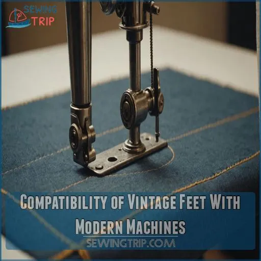 Compatibility of Vintage Feet With Modern Machines