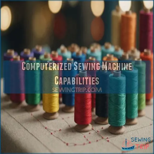 Computerized Sewing Machine Capabilities