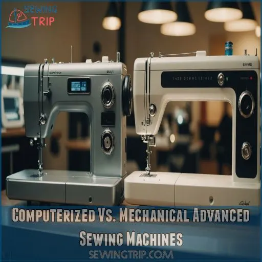 Computerized Vs. Mechanical Advanced Sewing Machines