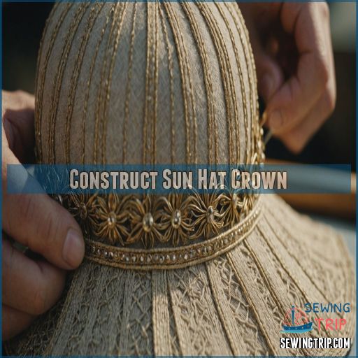 Construct Sun Hat Crown