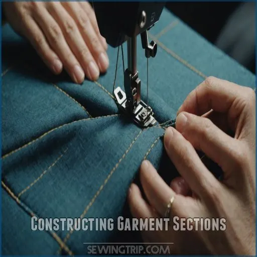 Constructing Garment Sections