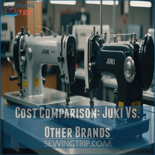 Cost Comparison: Juki Vs. Other Brands