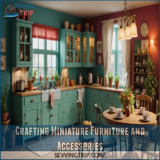 Crafting Miniature Furniture and Accessories