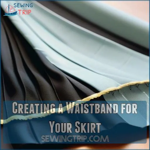 Creating a Waistband for Your Skirt