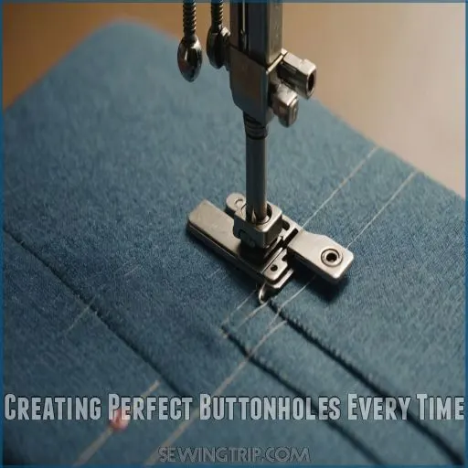 Creating Perfect Buttonholes Every Time