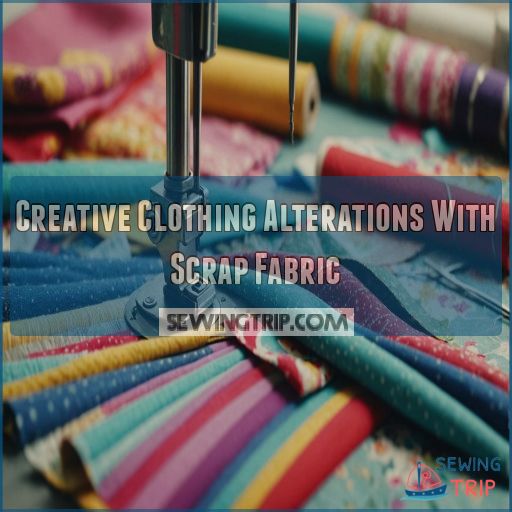 Creative Clothing Alterations With Scrap Fabric