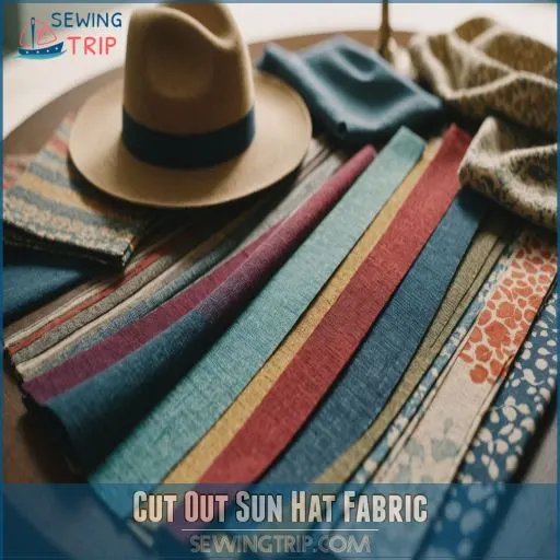 Cut Out Sun Hat Fabric