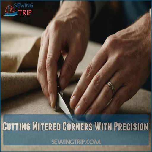 Cutting Mitered Corners With Precision