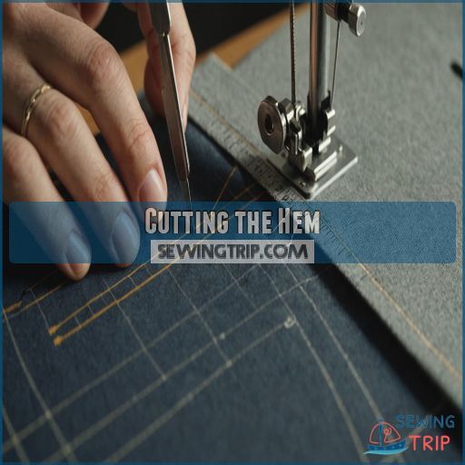 Cutting the Hem Cutting the Hem