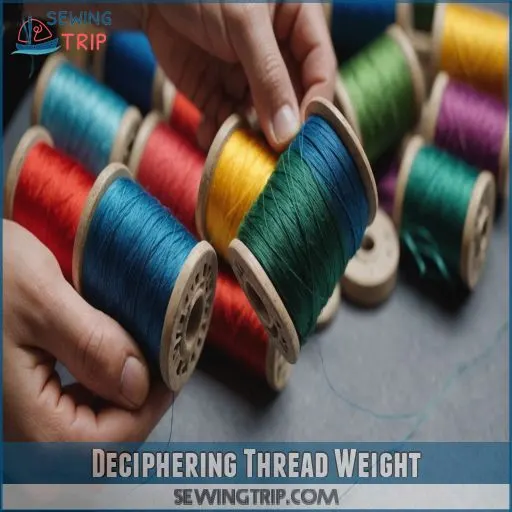 Deciphering Thread Weight