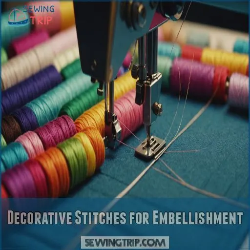 Decorative Stitches for Embellishment