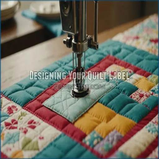 Designing Your Quilt Label