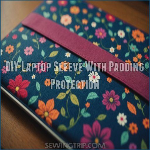 DIY Laptop Sleeve With Padding Protection DIY Laptop Sleeve With Padding Protection