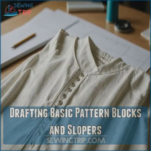 Drafting Basic Pattern Blocks and Slopers