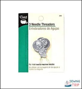 Dritz 249 Needle Threaders (3-Count),Silver