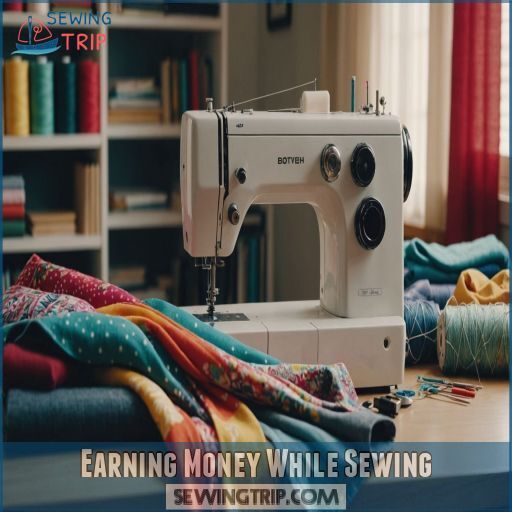 Earning Money While Sewing Earning Money While Sewing