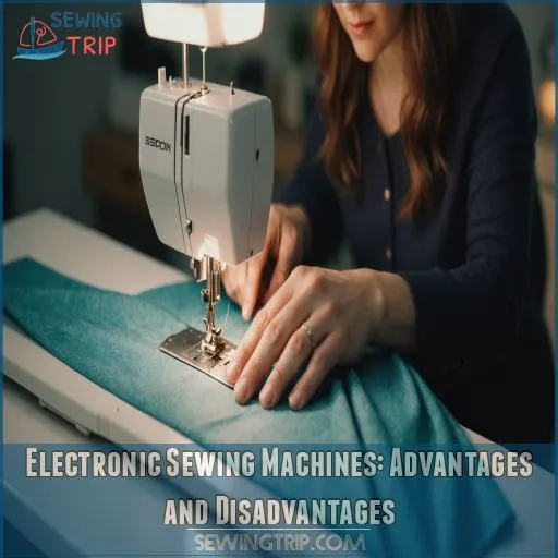 Electronic Sewing Machines: Advantages and Disadvantages