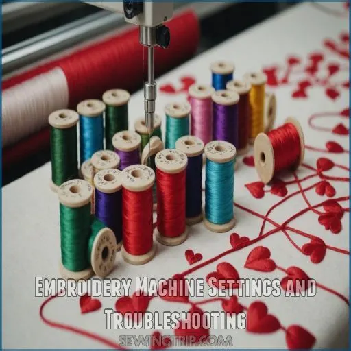 Embroidery Machine Settings and Troubleshooting