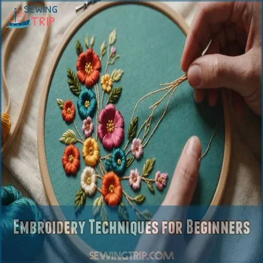 Embroidery Techniques for Beginners