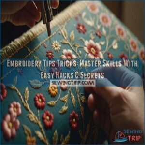 embroidery tips tricks