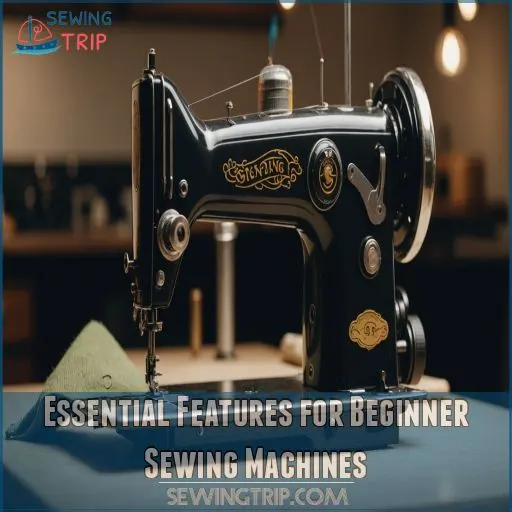 Essential Features for Beginner Sewing Machines