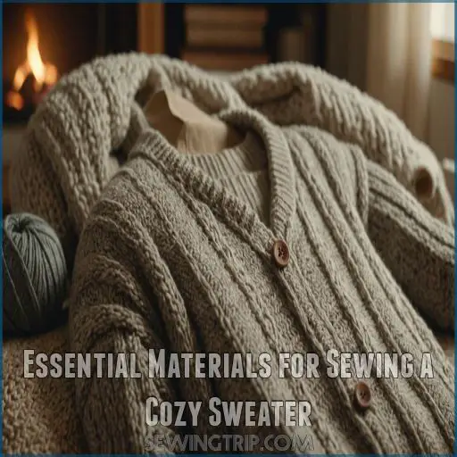Essential Materials for Sewing a Cozy Sweater Essential Materials for Sewing a Cozy Sweater
