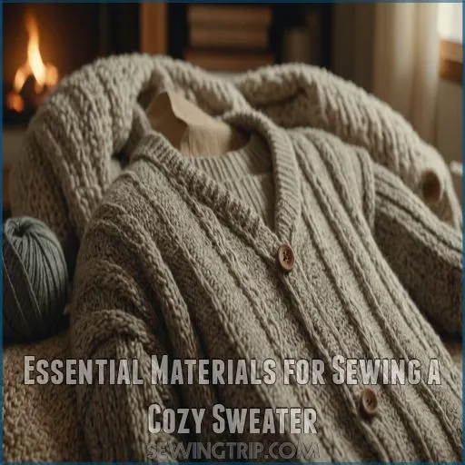 Essential Materials for Sewing a Cozy Sweater