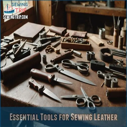 Essential Tools for Sewing Leather