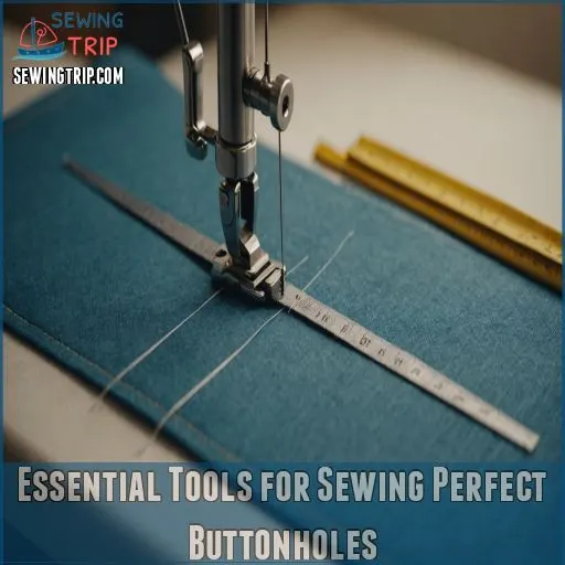 Essential Tools for Sewing Perfect Buttonholes