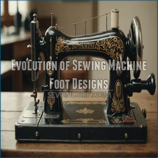 Evolution of Sewing Machine Foot Designs