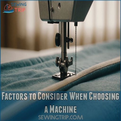 Factors to Consider When Choosing a Machine Factors to Consider When Choosing a Machine