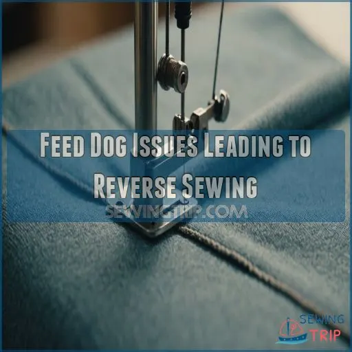 Feed Dog Issues Leading to Reverse Sewing